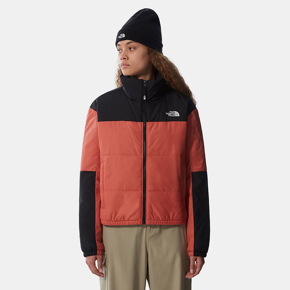 The North Face Puffer Jacket Womens Australia - The North Face Gosei Rose (ZKN-520397)